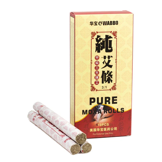 Premium Moxa Rolls - 10 Rolls/Box
