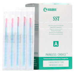 Wabbo Acupuncture Needles SST A-Type (1 Needles/Tube, 100 PCS/Box)