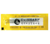 Unisharp™ KT-Type (Same as T-Type) Acupuncture Needles (10 Needles/Tube, 1000 PCS/Box)